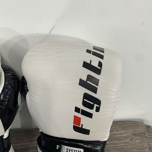 Fighting S2 System White Boxing Gloves 16oz - Picture 6 of 15